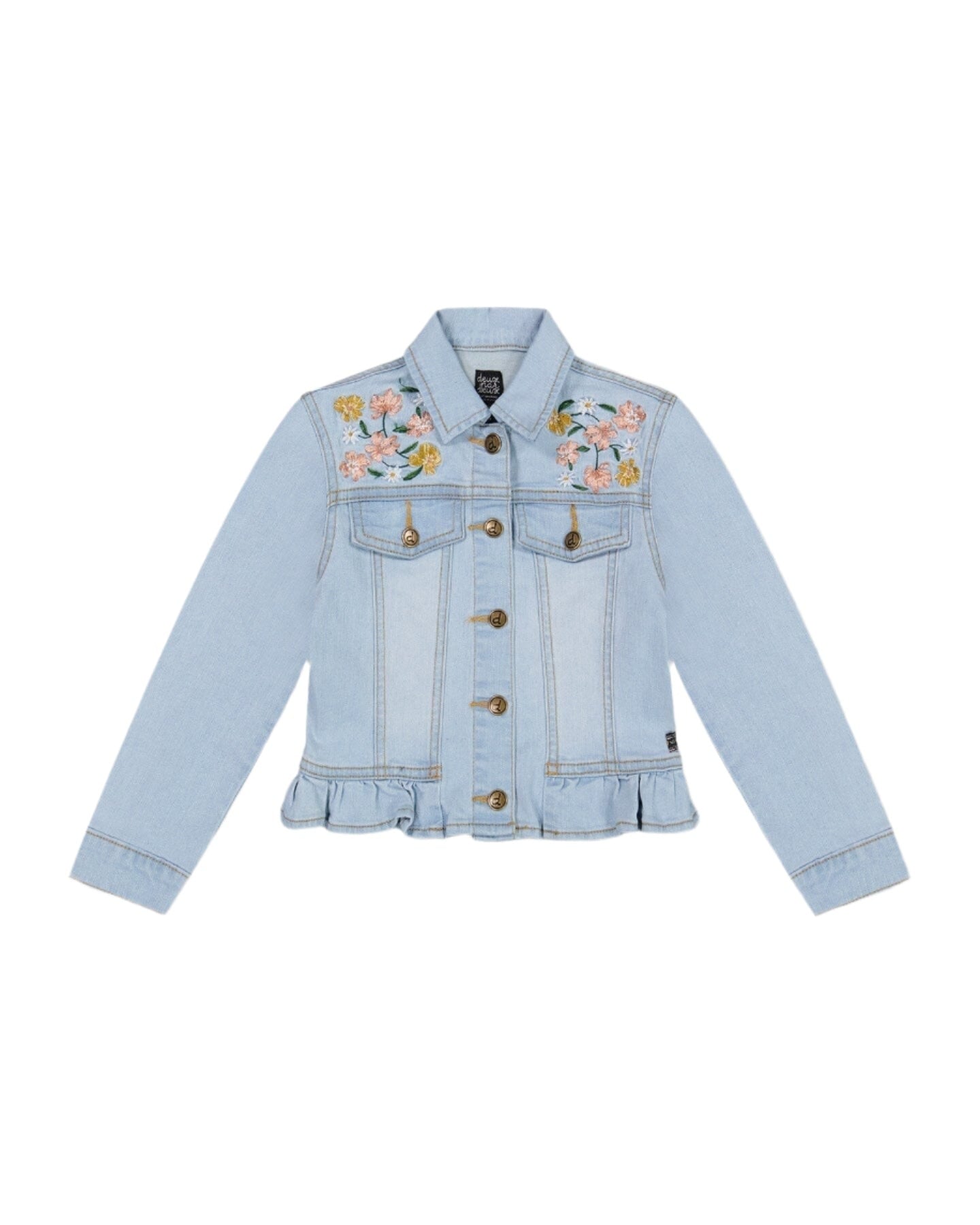 [DÉMO] Veste en jean brodée