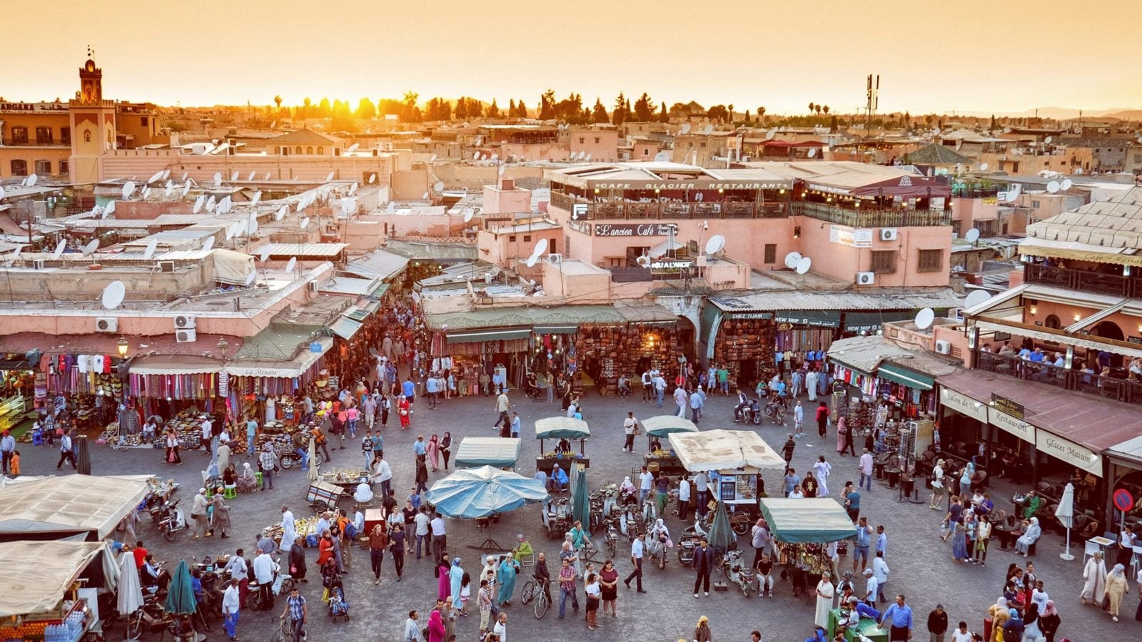 Ruelle de la médina de Marrakech