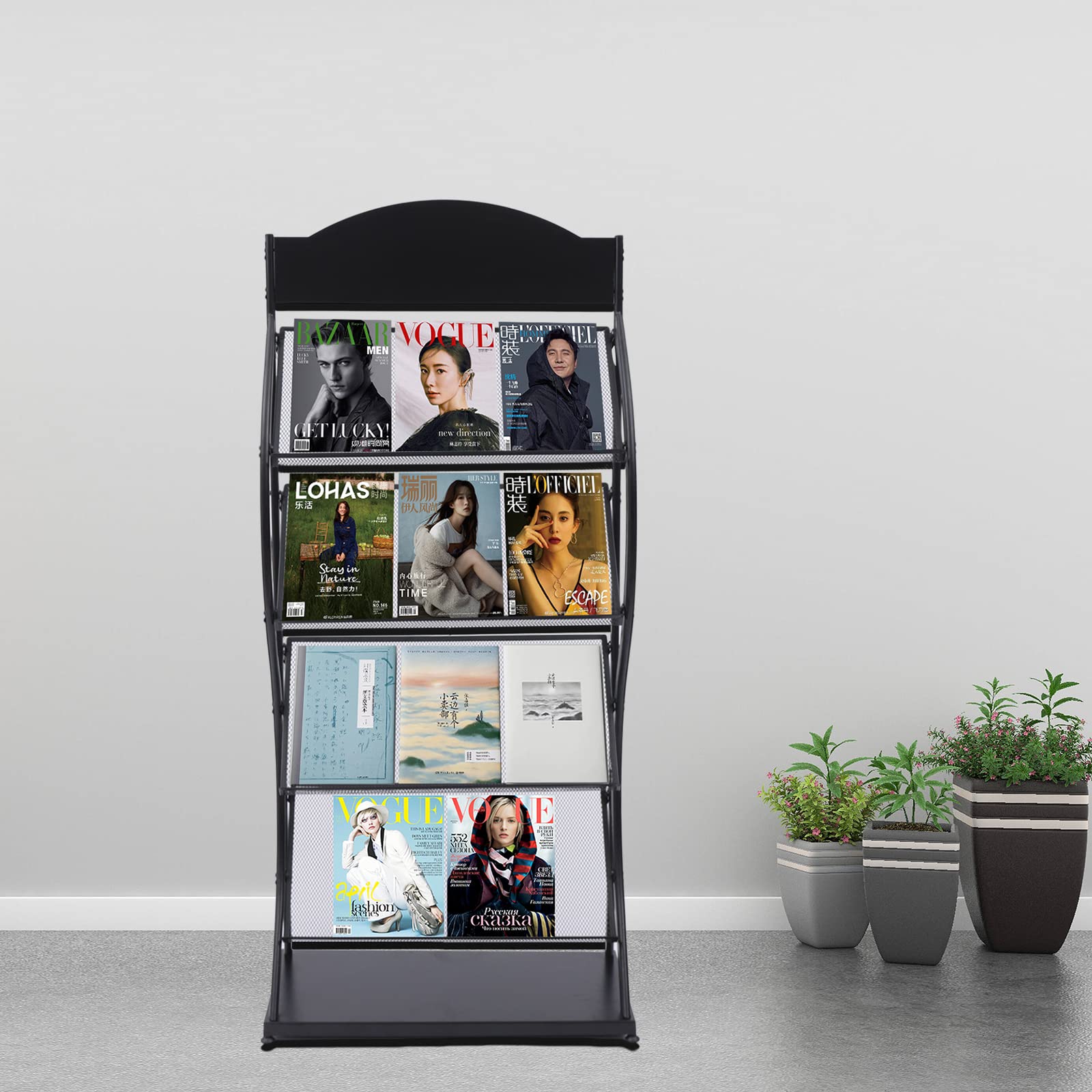 Magazine Rack Floor Standing