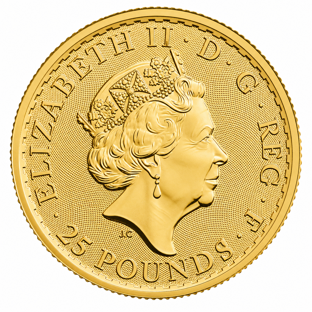Royal Mint 1/4 oz Britannia 2023 Gold Coin - Queen Elizabeth II