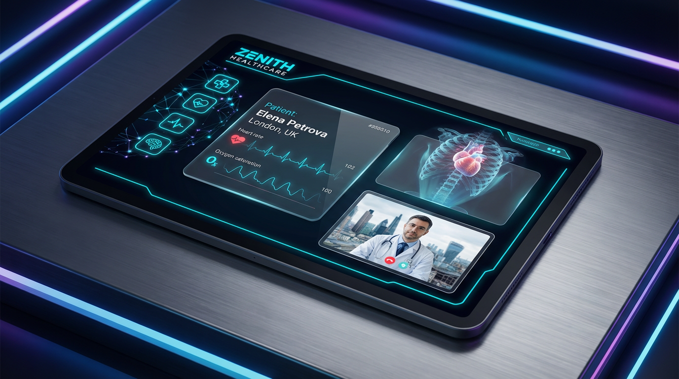 Zenith Healthcare - Websites project for client in United Kingdom