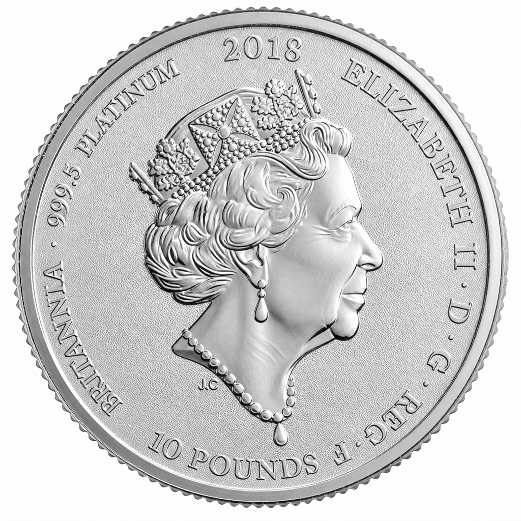 Royal Mint 1/10 oz Britannia 2018 Platinum Coin