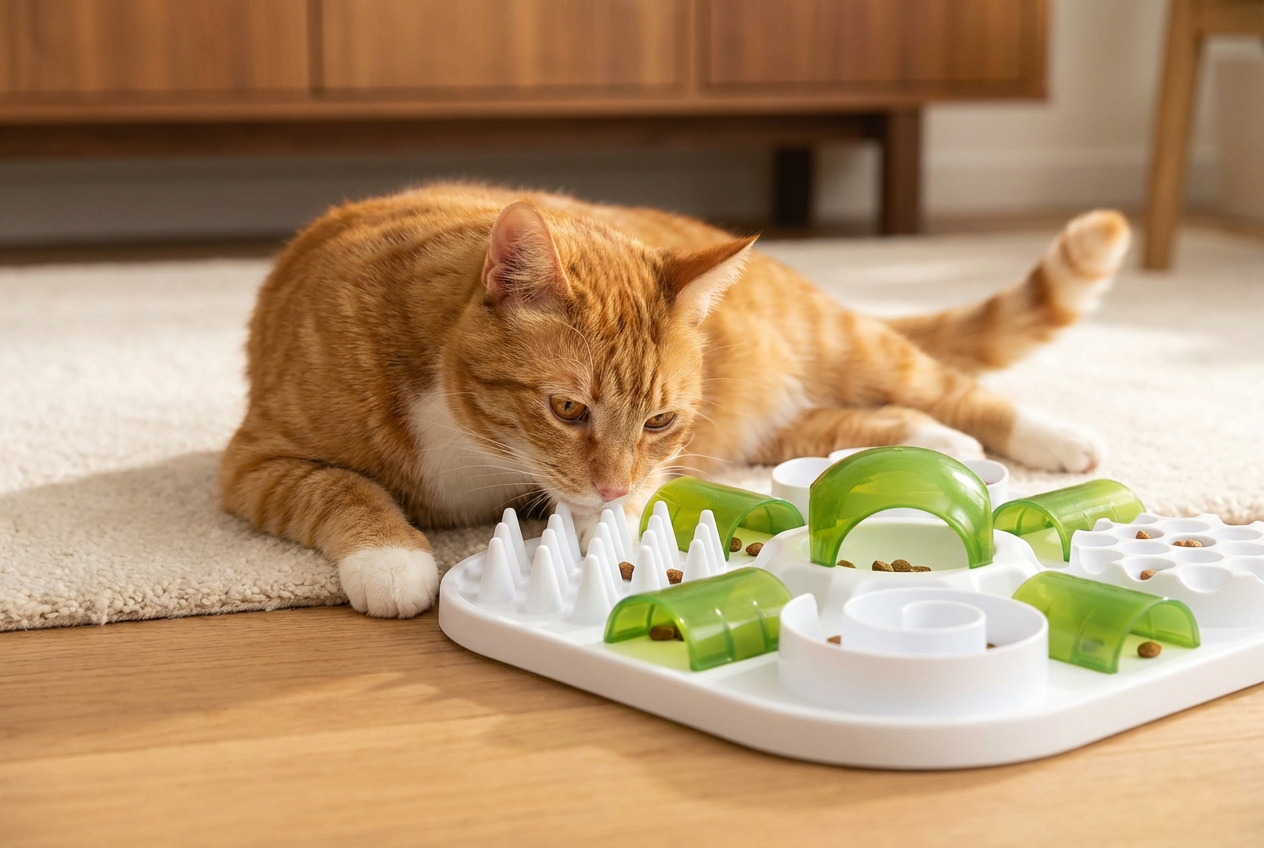 MiauPlay Pro — Puzzle Feeder Interactivo 6-en-1 - Miniatura 4