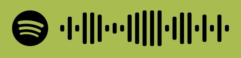Spotify code for the Honi Poke 1PM playlist