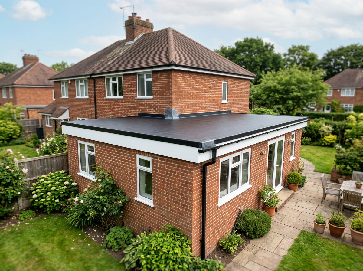 Flat Roofing work example 2