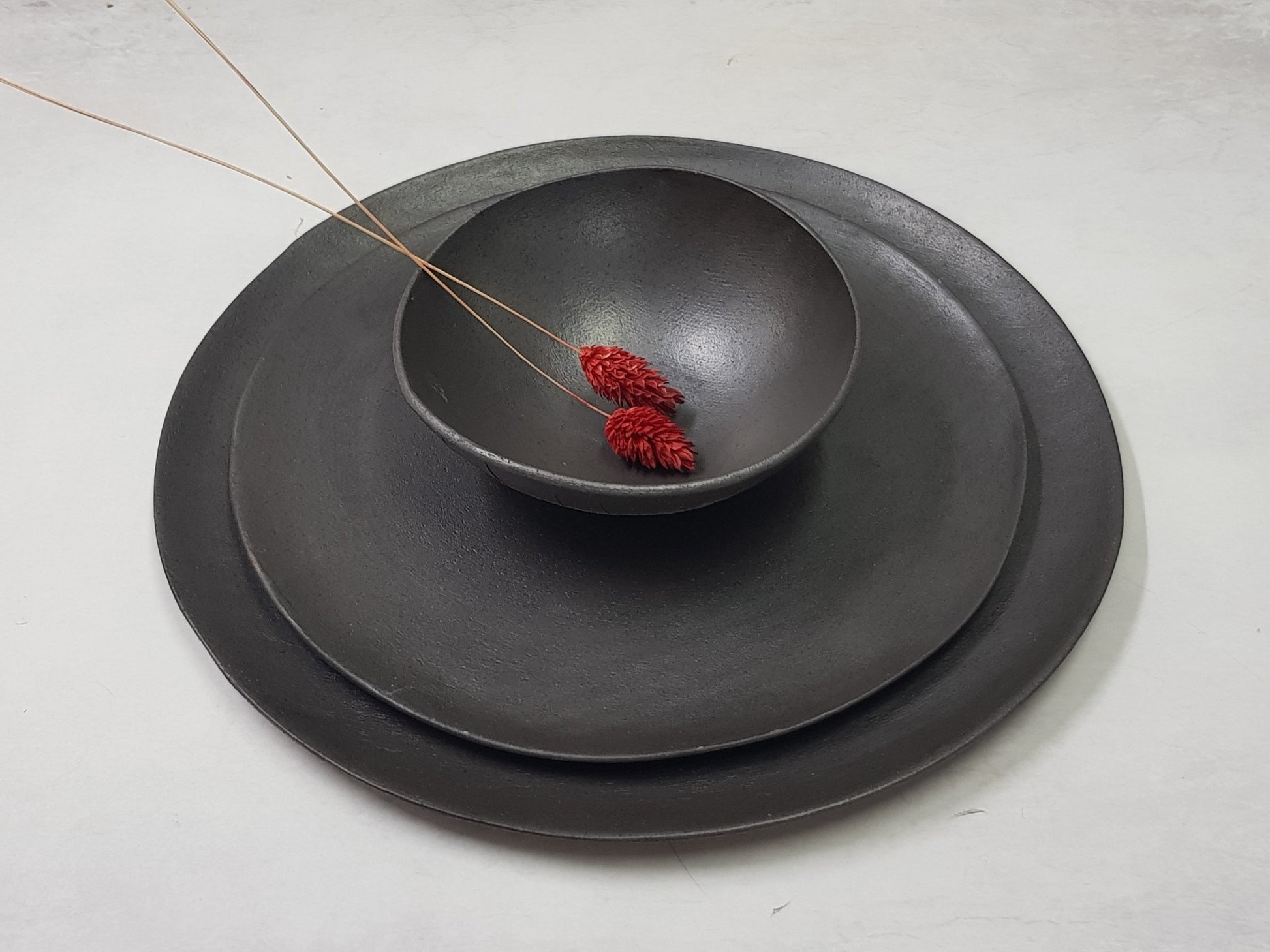 Organic Stoneware Dinnerware Set
