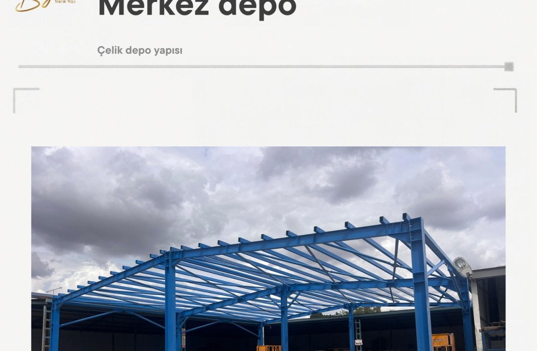 Tredaş Muratlı Merkez Depo Yapımı projesi