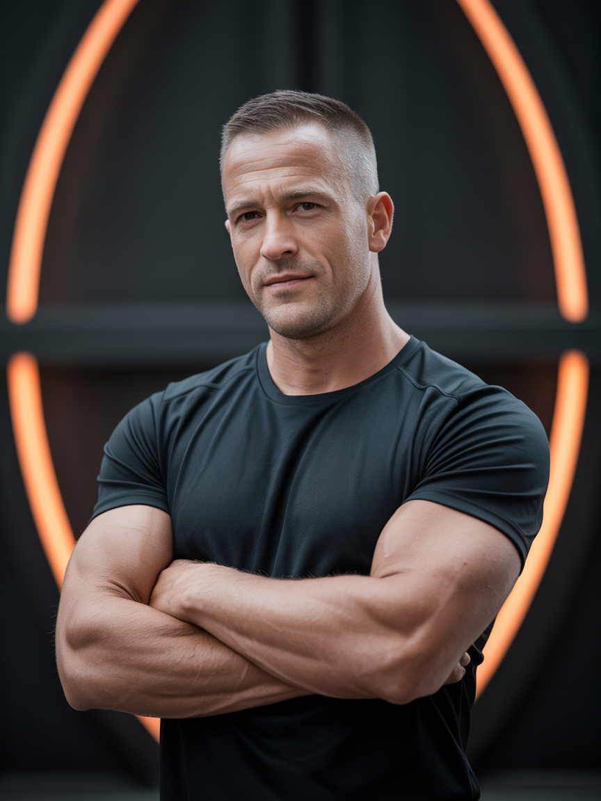 Mike Williams - CortisolDad founder, fit and confident at 44