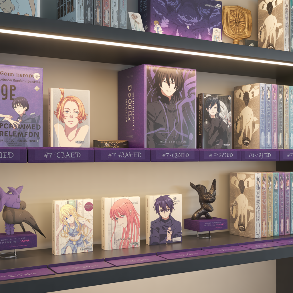Anime merchandise collection