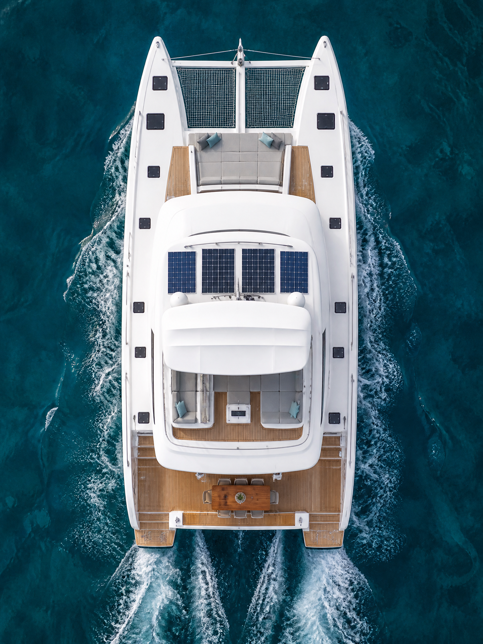 Elysor 50 – deck plan from above