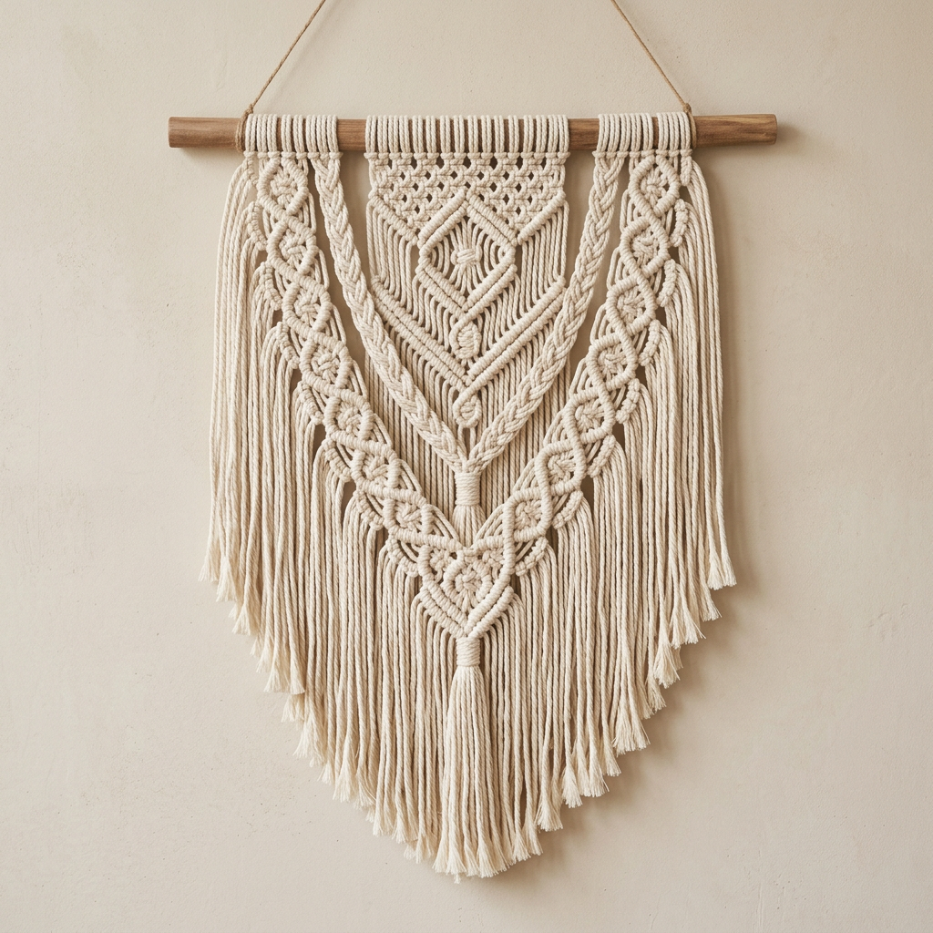 Macramé Woven Wall Hanging