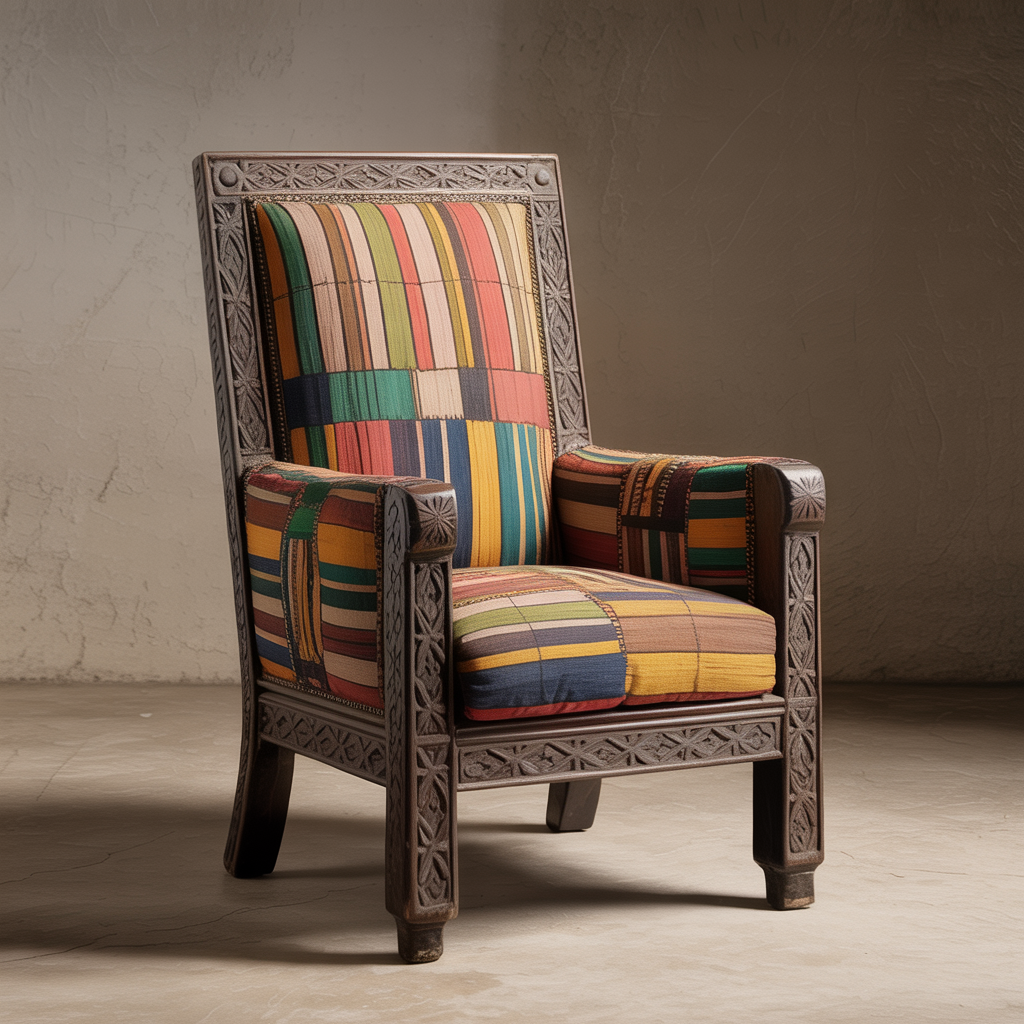 Fauteuil Artisanal Africain