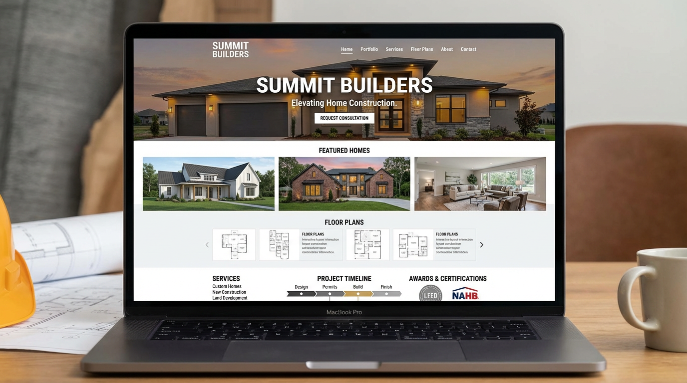Summit Builders website