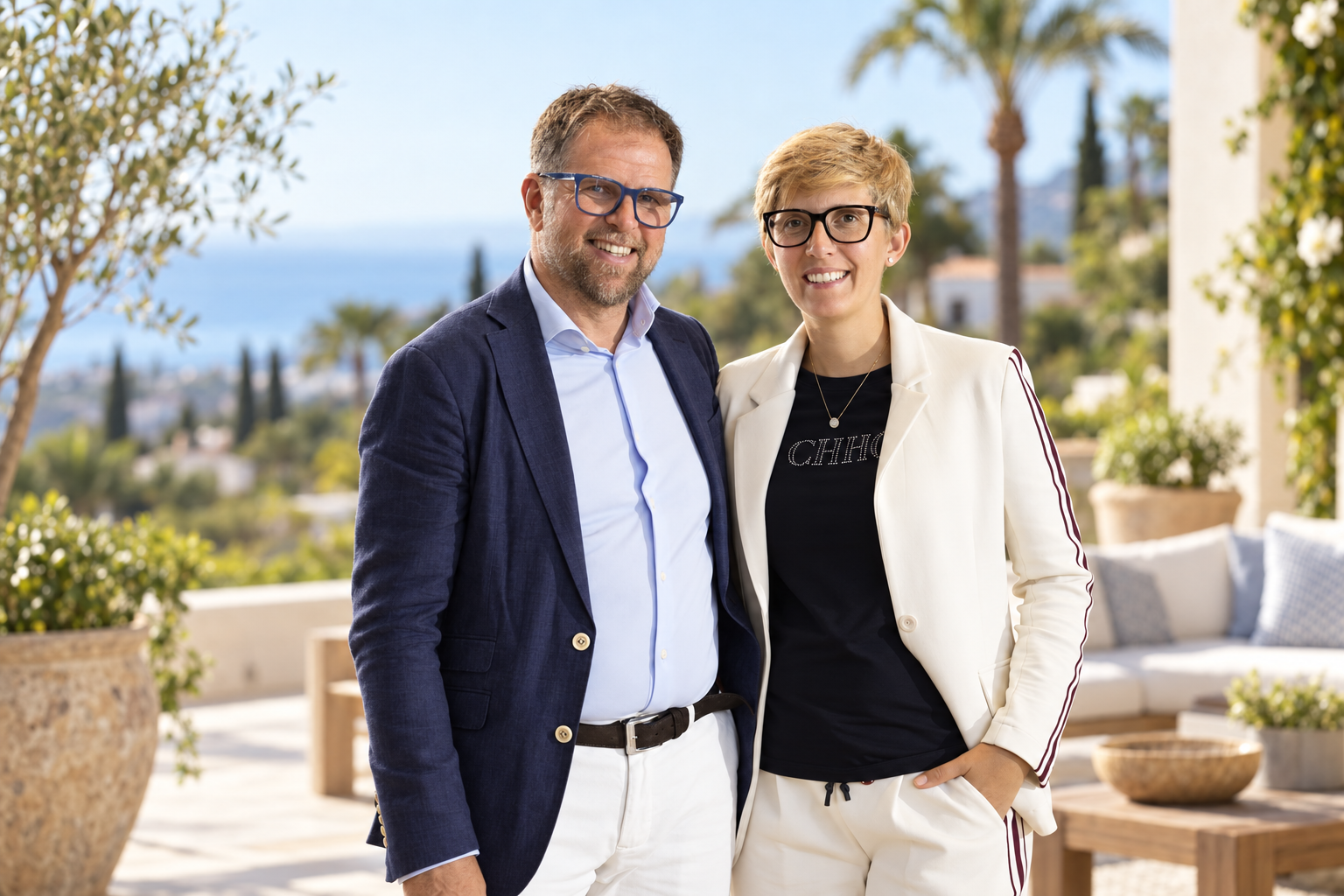 Estelle and Willem, founders of Signature Events