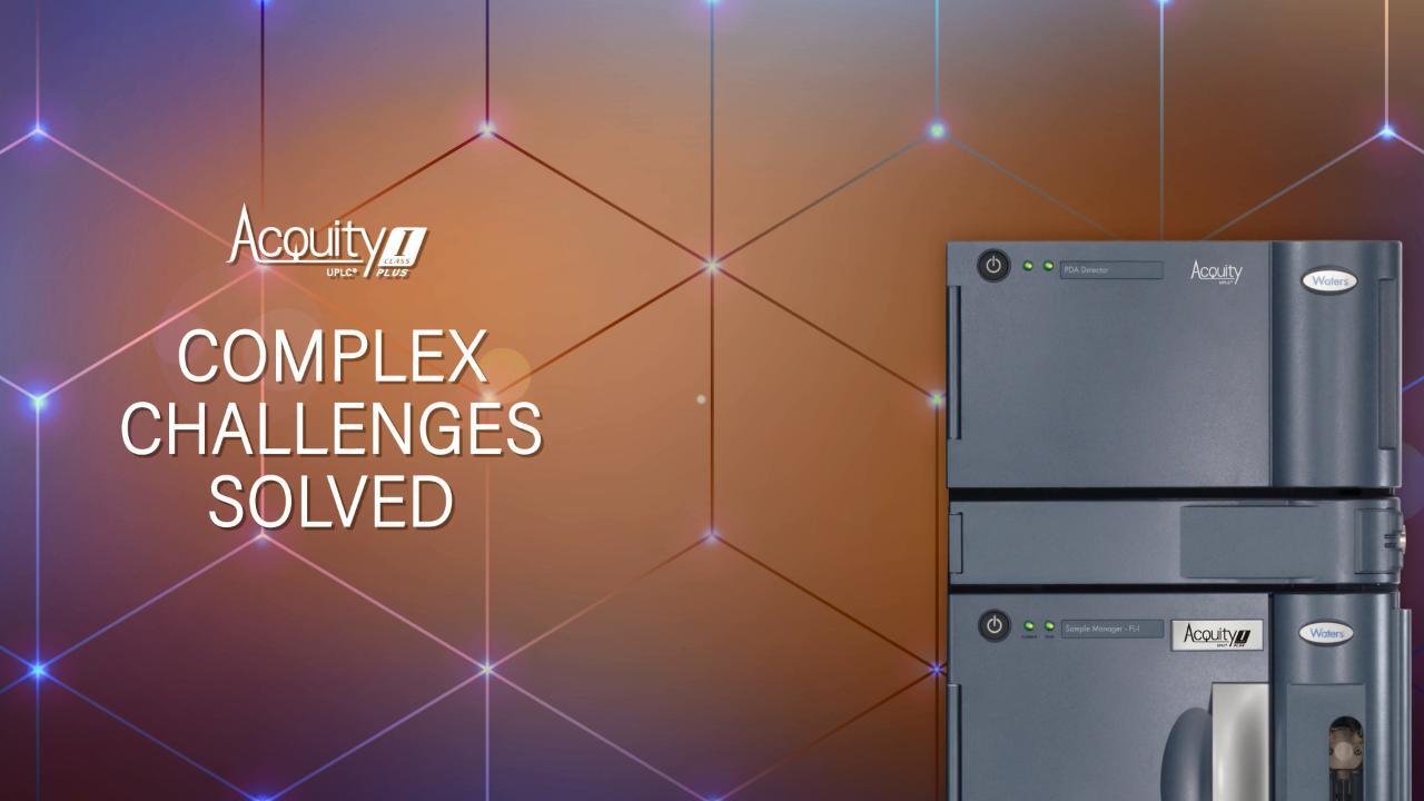 Waters ACQUITY I-Class PLUS