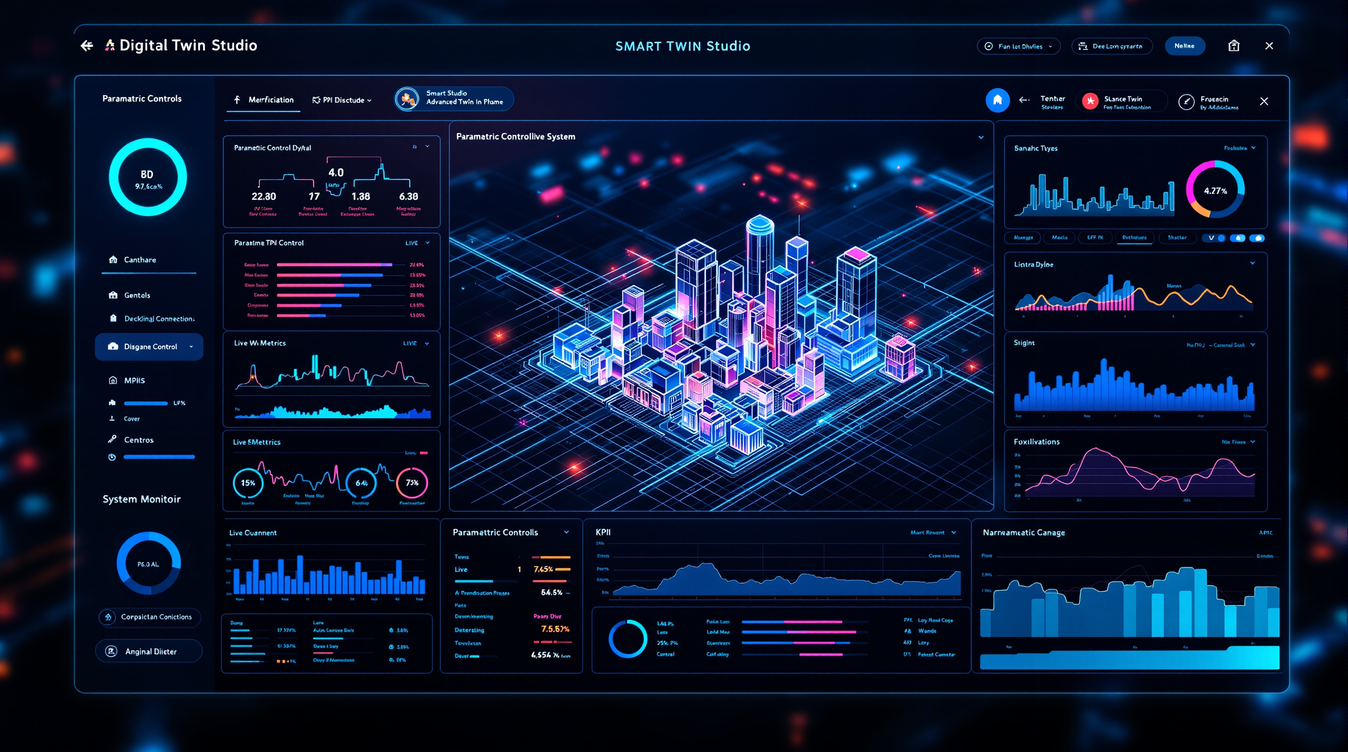 Transformative Digital Twin visualization