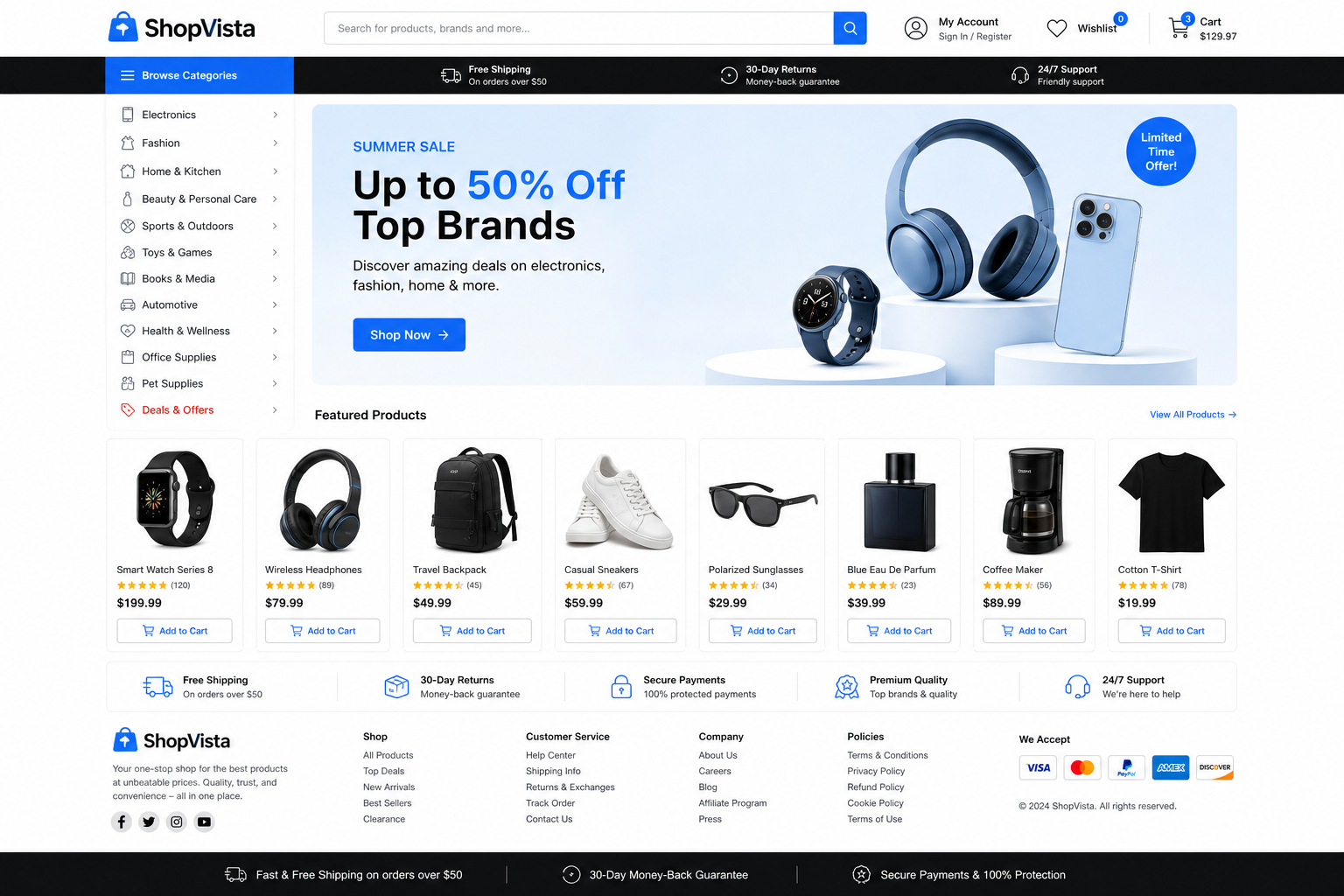 Ejemplo de Tienda online para Plan eCommerce de Tu Web Activa