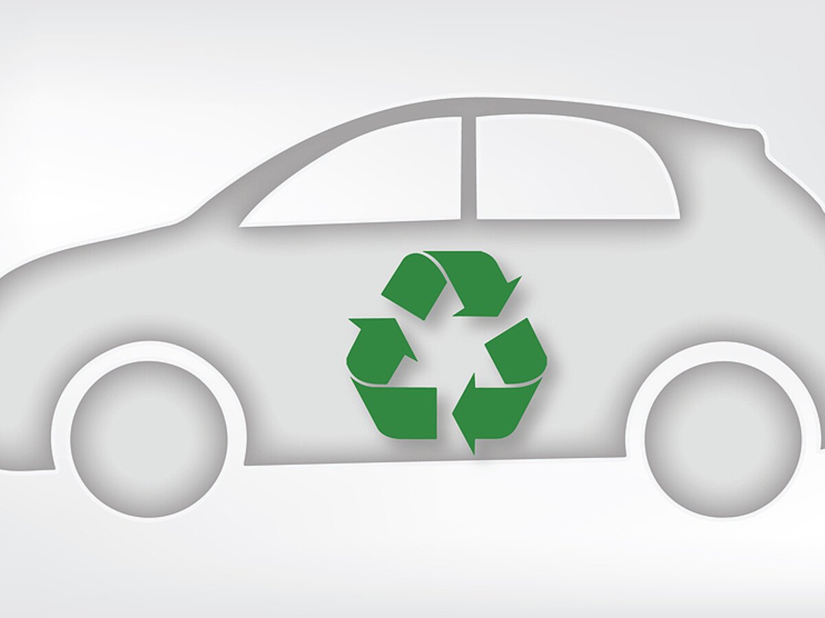 Eco-friendly car recycling process