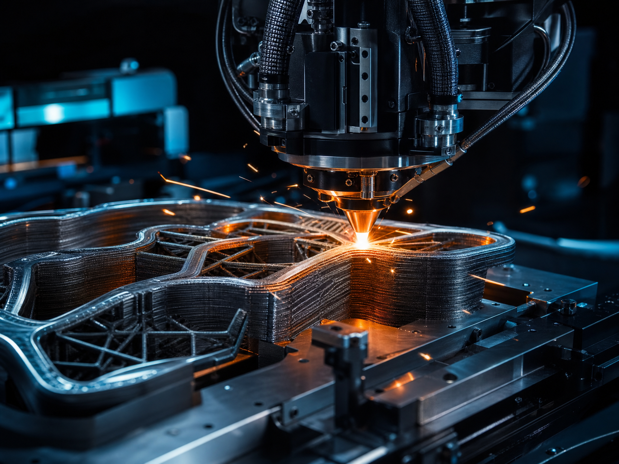 In-house metal and continuous-fiber additive manufacturing