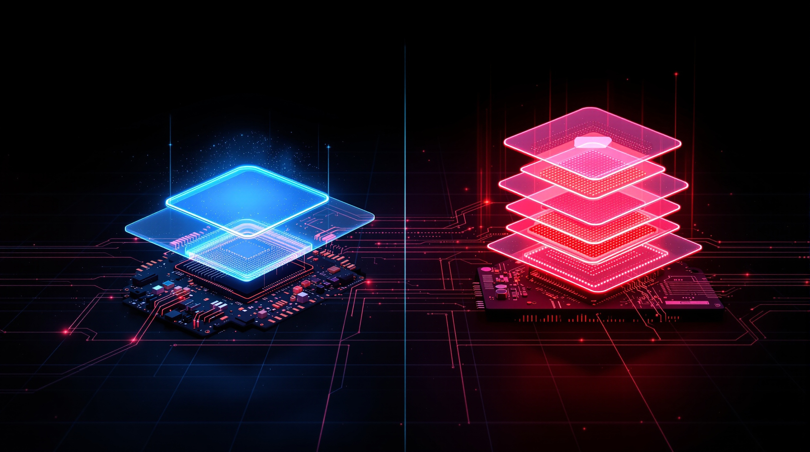 Technical architecture comparison