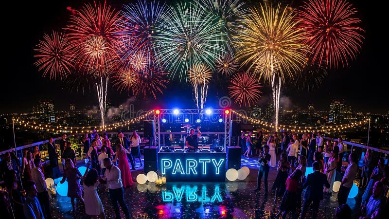 Skyline Rooftop Party