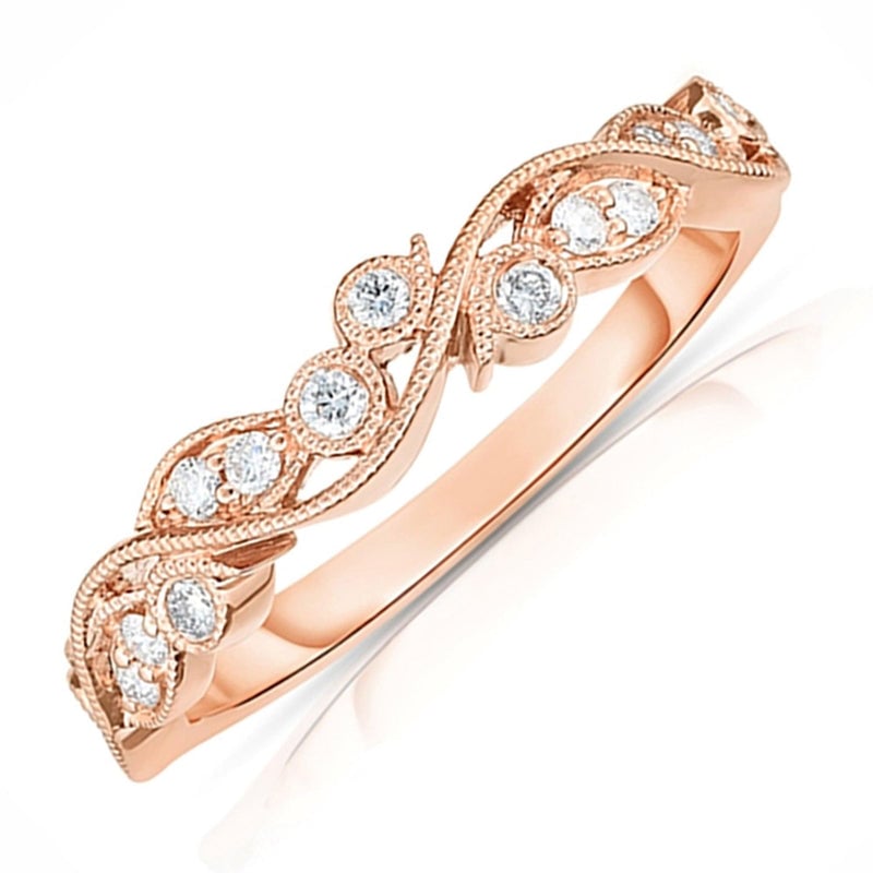 Rose Gold ring material showing its distinctive appearance and finish