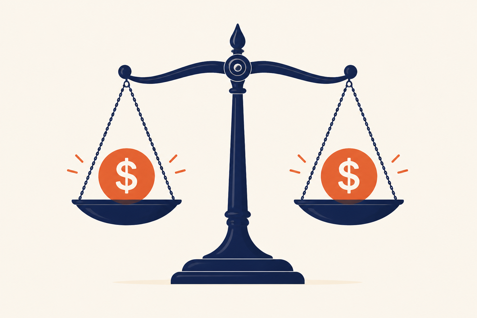 A benefit paid equally regardless of income or assets, a balanced scale unaffected by wealth