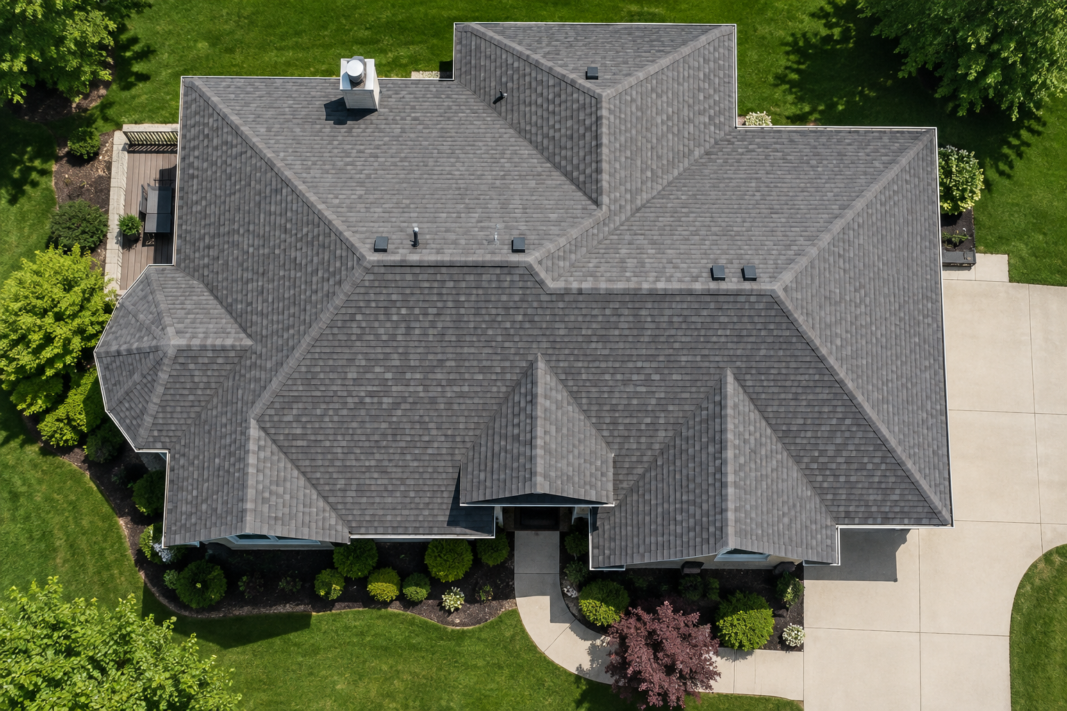 Aerial Roof Overview