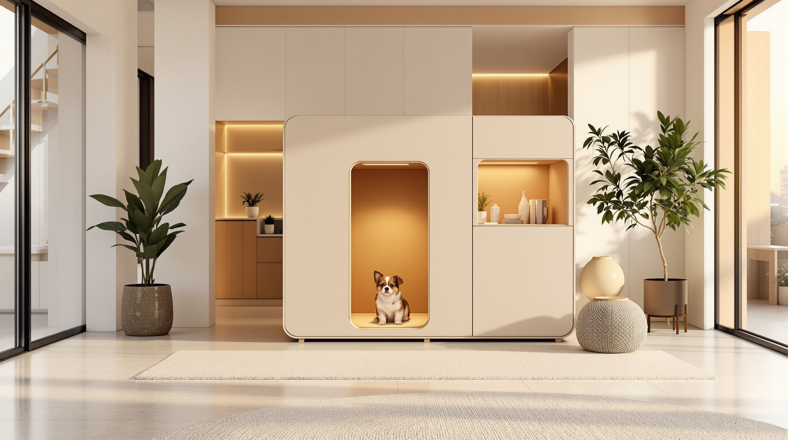 Pawdio Zen Den in beautiful home setting