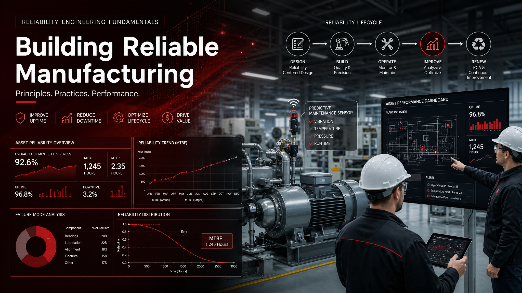 Reliability Engineering in Manufacturing: The Complete Guide to Maximizing Asset Uptime and Reducing Unplanned Failures