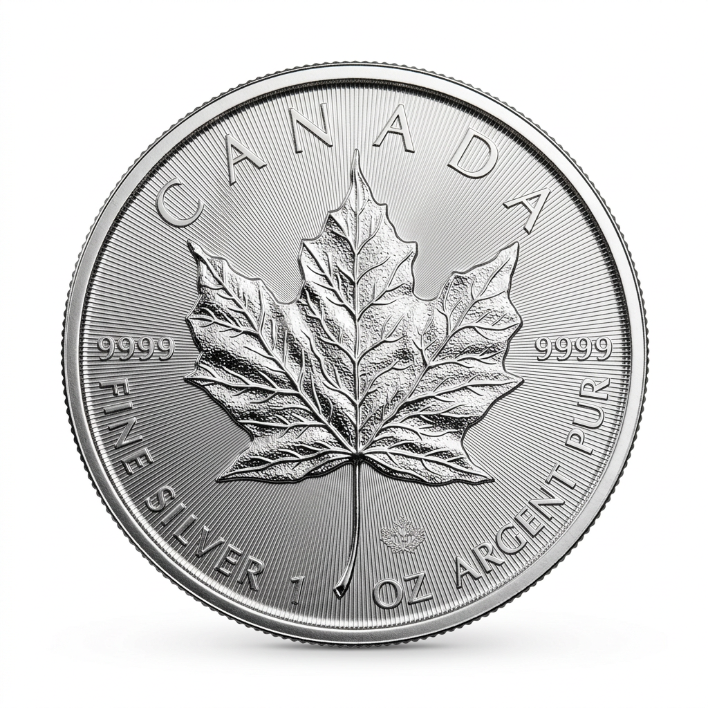 Royal Canadian Mint 1 oz Silver Maple Leaf 2014 Coin