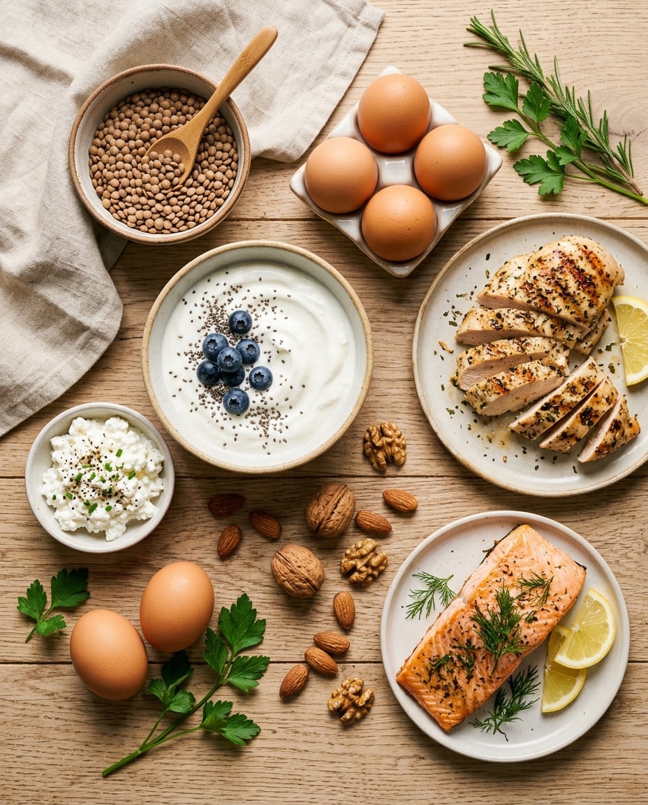 How Much Protein Is In That? A Protein Cheat Sheet for Women Over 40