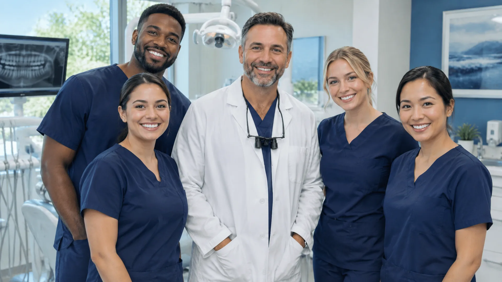 Friendly emergency dental team at our Fort Wayne practice ready to provide same-day dental care