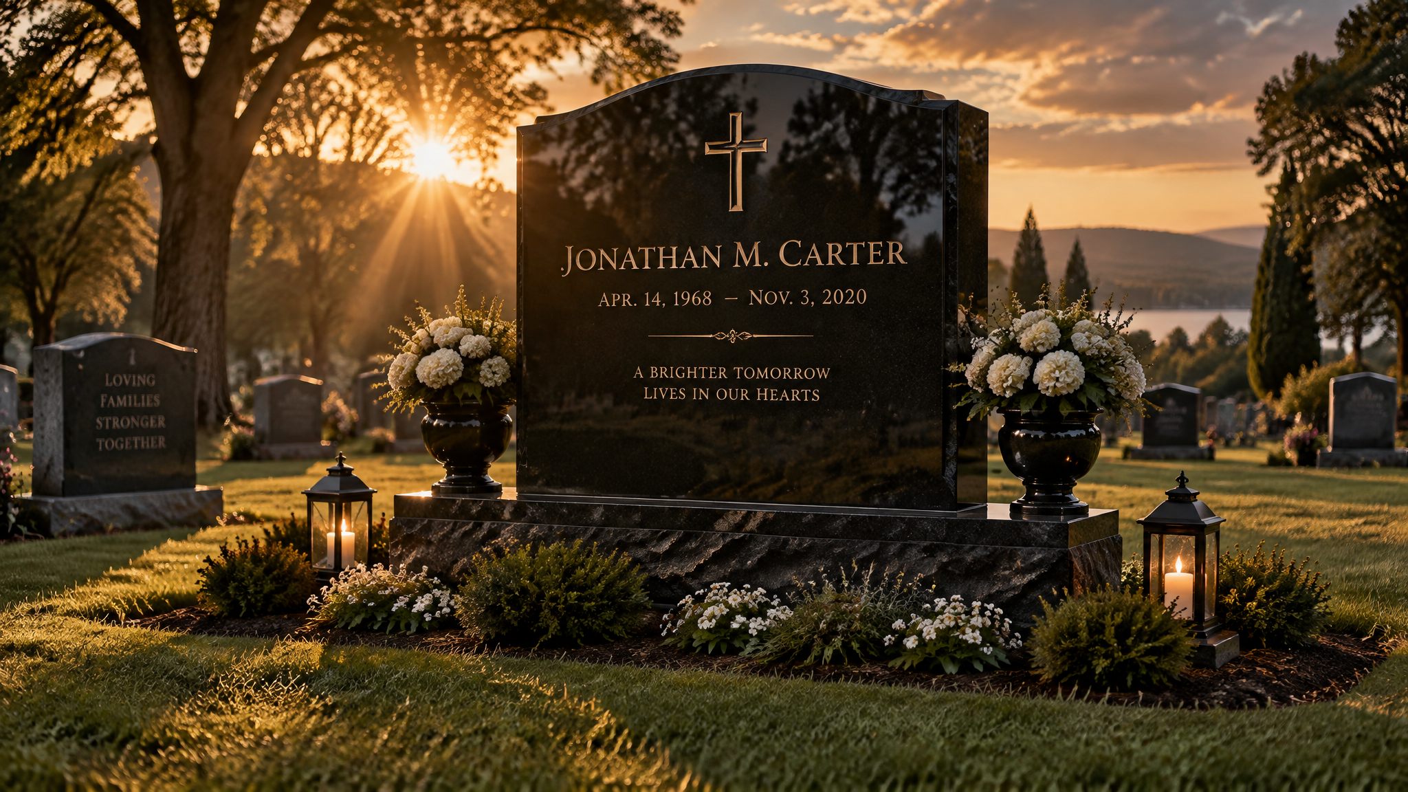 Premium Custom Granite Memorials