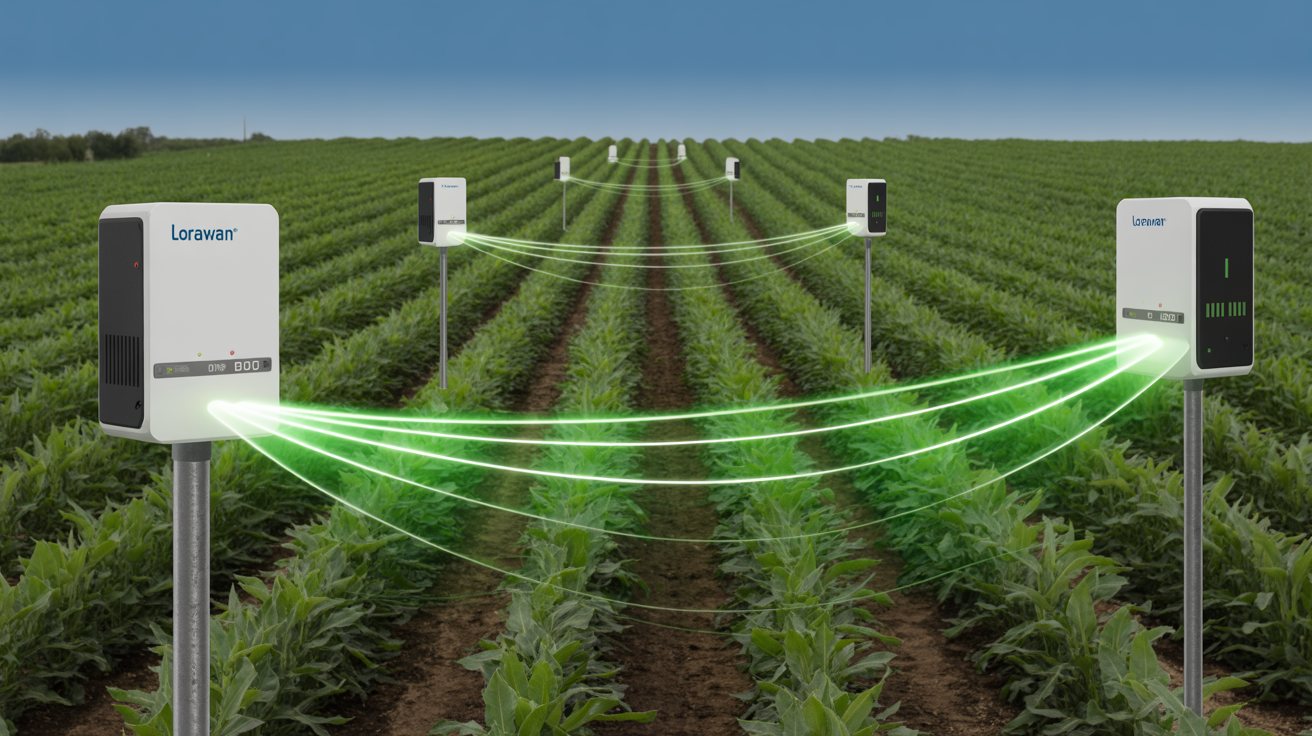 Antalya LoRaWAN Akıllı Sulama Sistemi - Kablosuz Vana Kontrolü