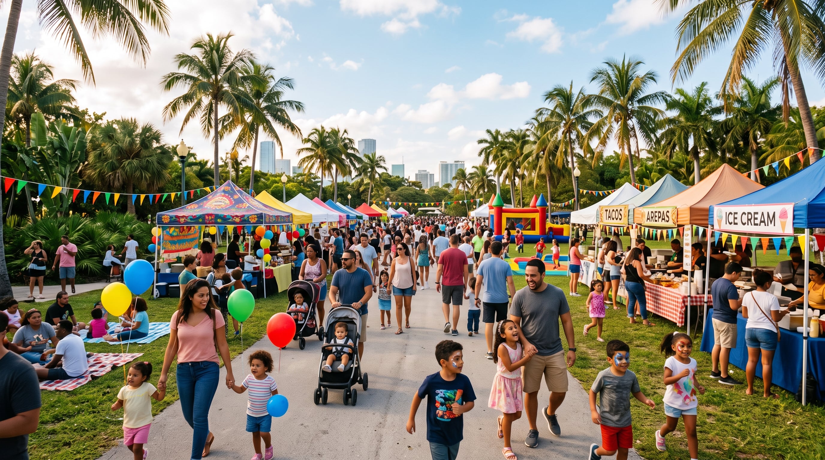Family Fun Day in the Park banner