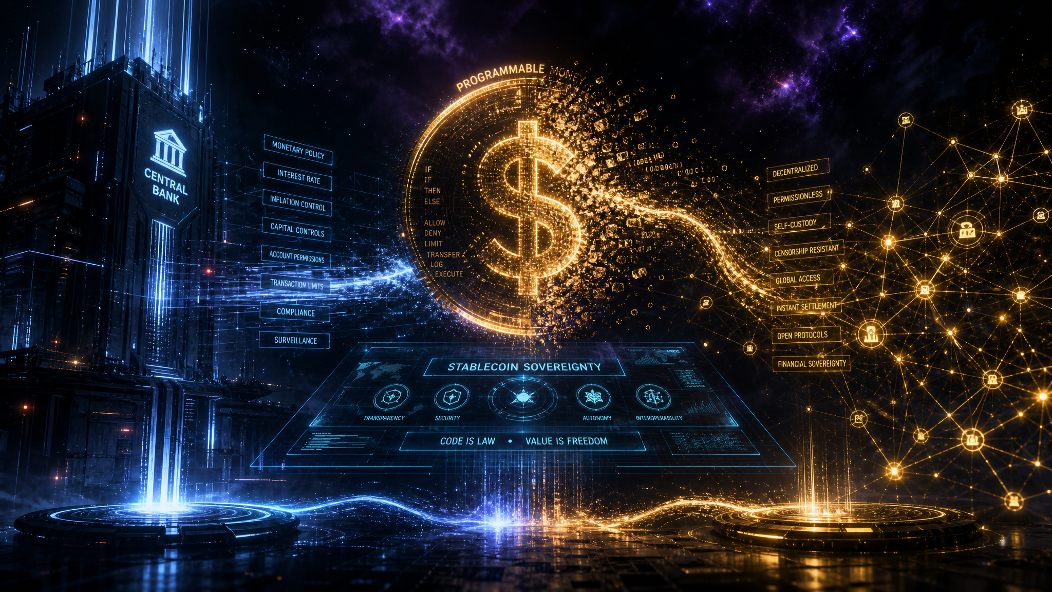 The Stablecoin Sovereignty War: Who Controls Programmable Money