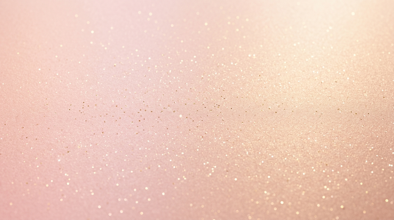 Subtle gold and pink sparkle texture background