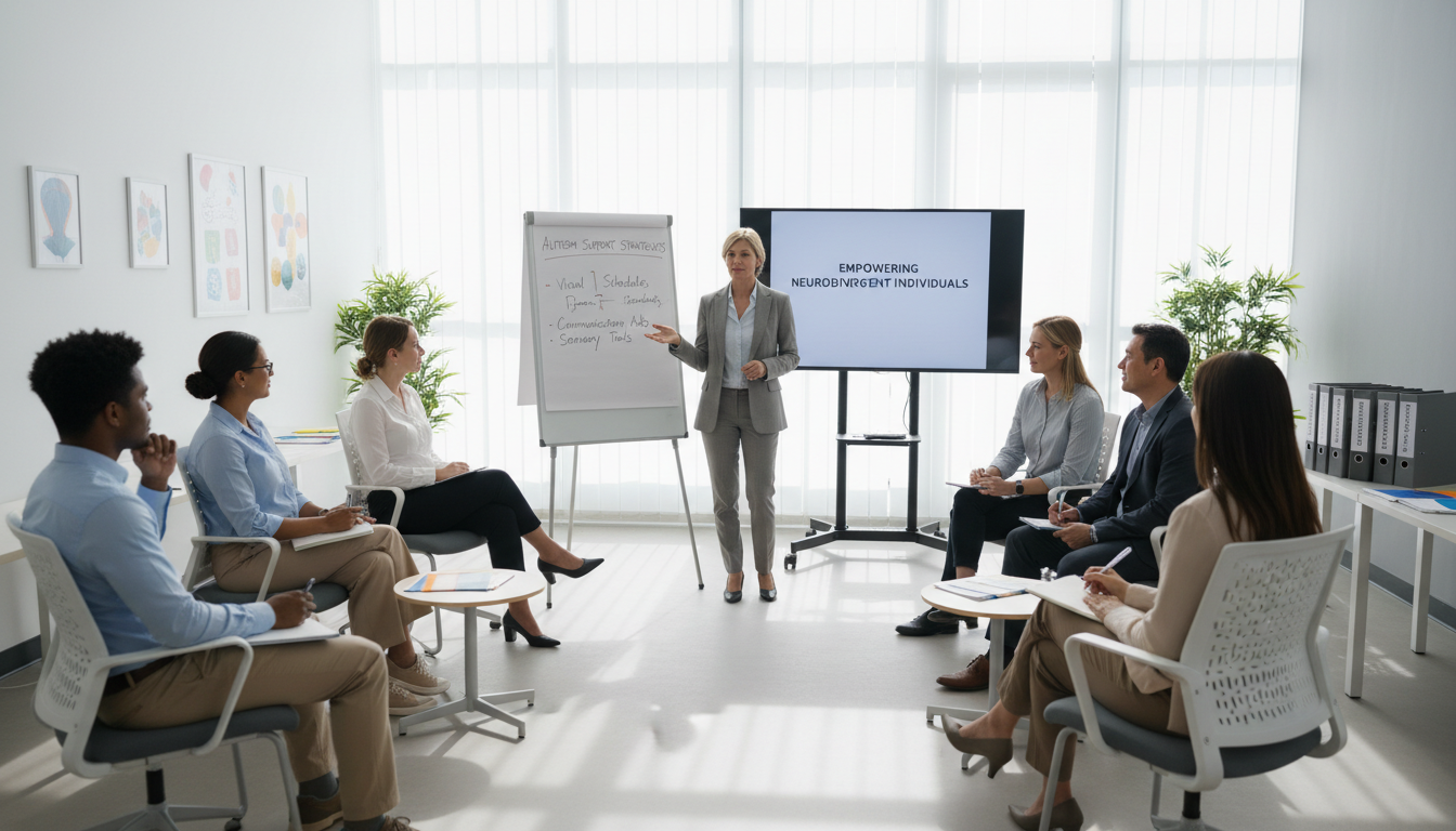 Vormingen rond autismebegeleiding voor professionals