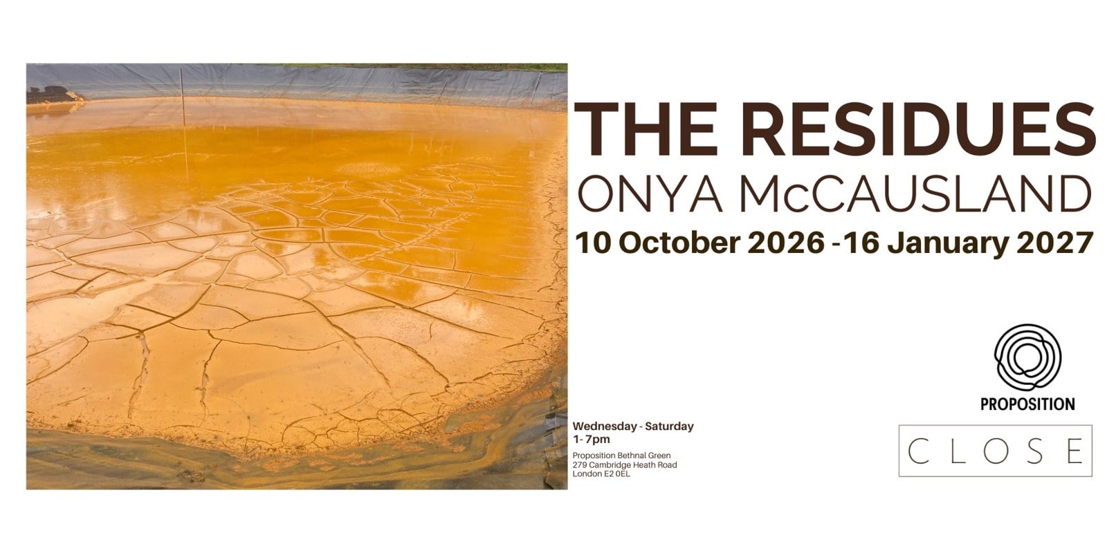 Onya McCausland — The Residues installation view