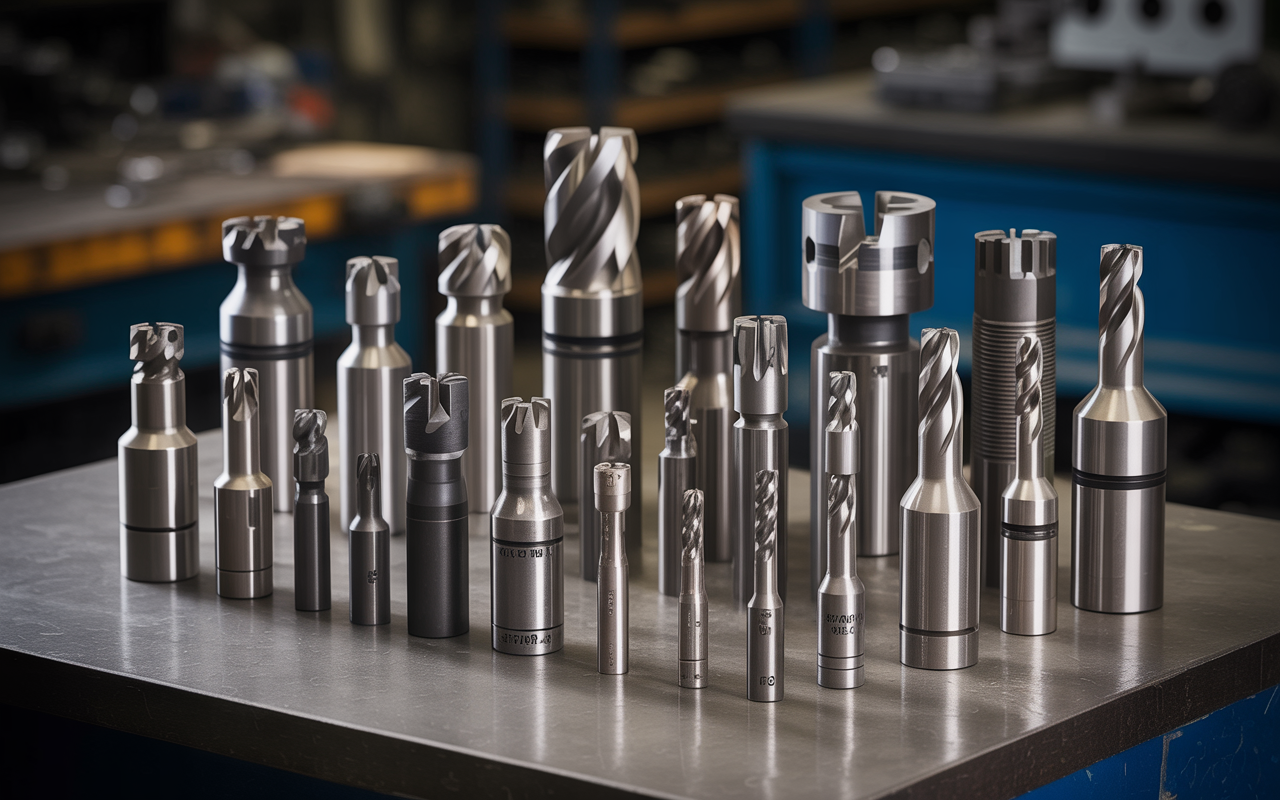Professional CNC Cutting Tools - End Mills, Router Bits, and Drill Bits
