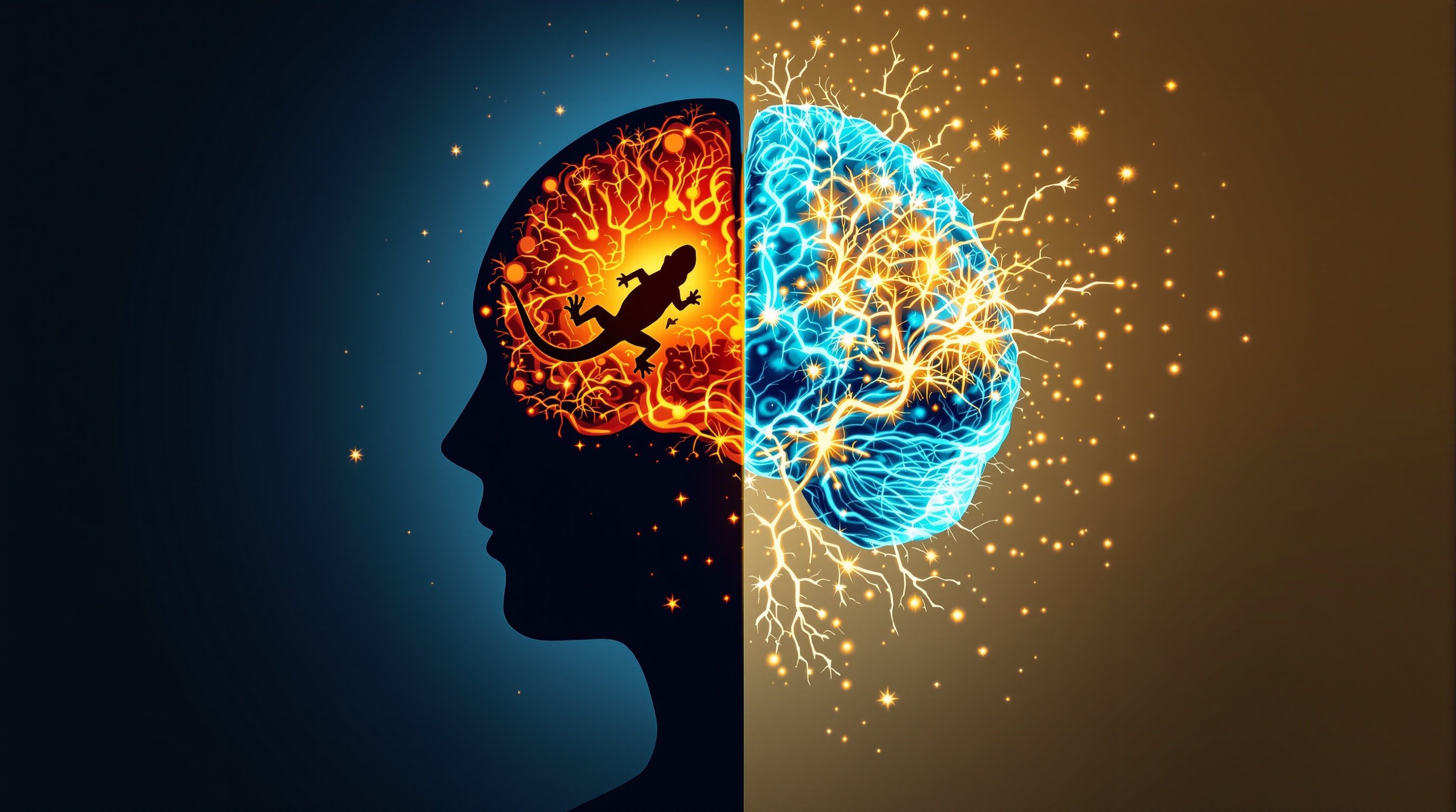 Lizard Brain vs Wizard Brain - When survival mode hijacks learning mode, development stops