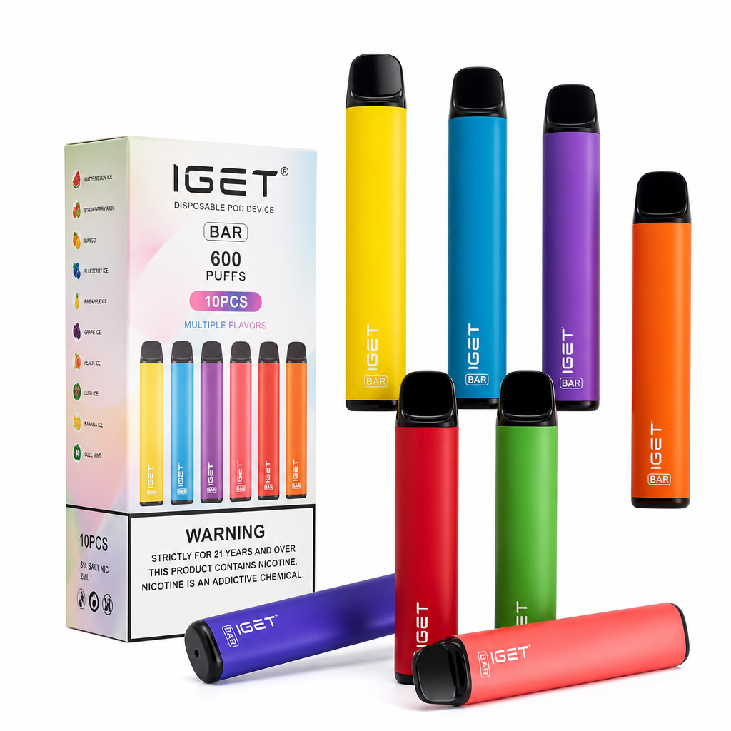 IGET Bar – Bulk Pack of 5 (Mixed Flavours)