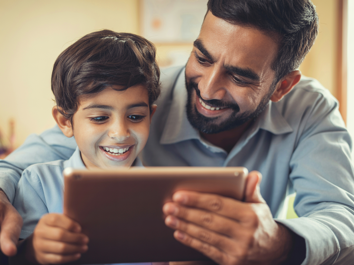 Student recording podcast at Youngpreneurs Voices