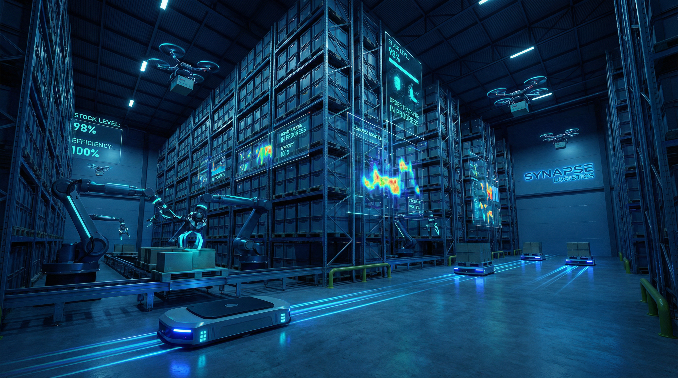 Bodegas Inteligentes: Automatización con Robótica y WMS Avanzado