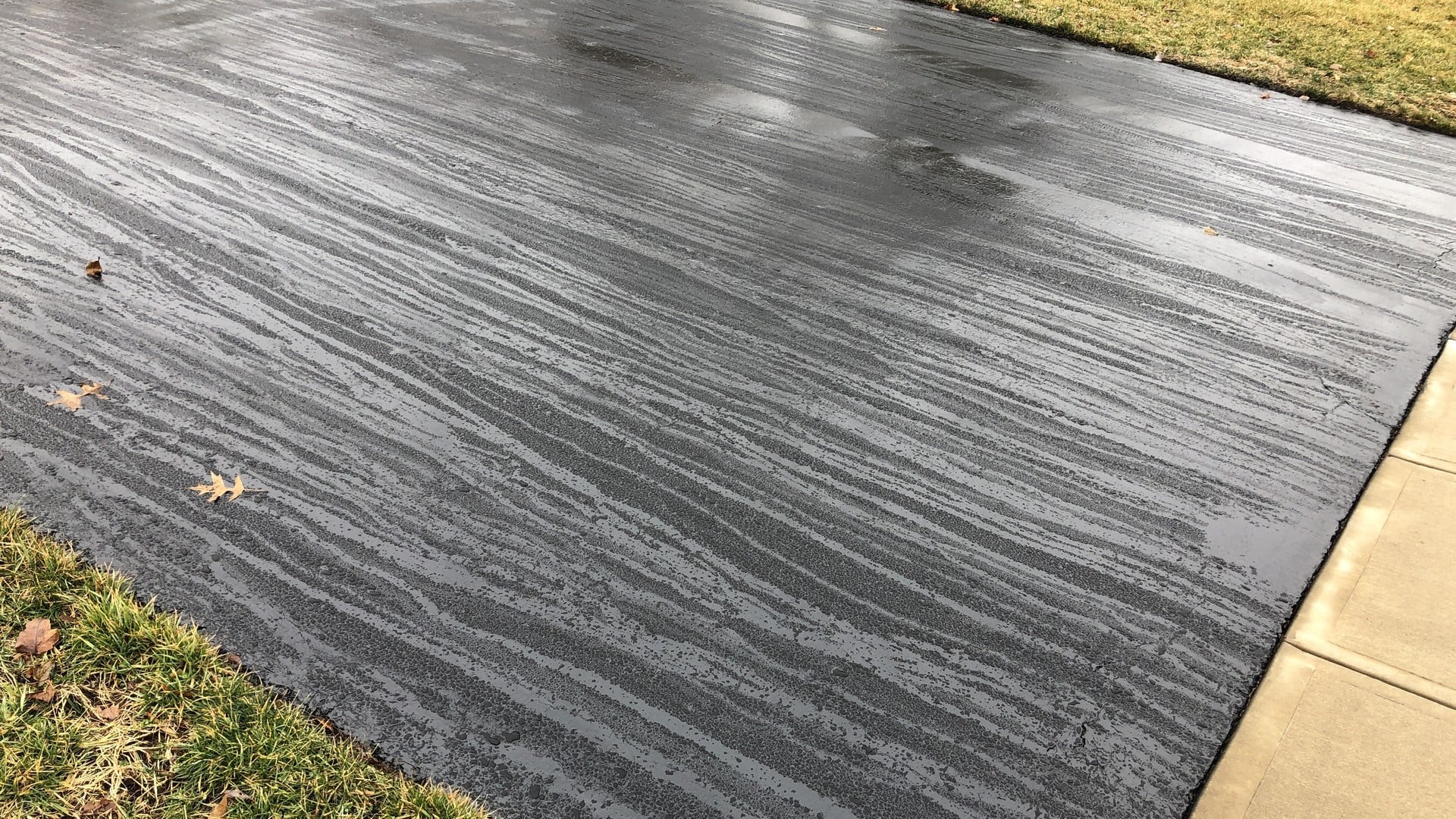 Asphalt Seal Coating work