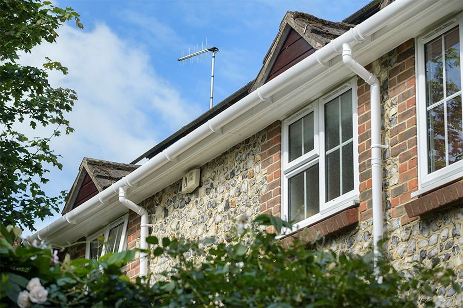 Guttering Cleaned example 2