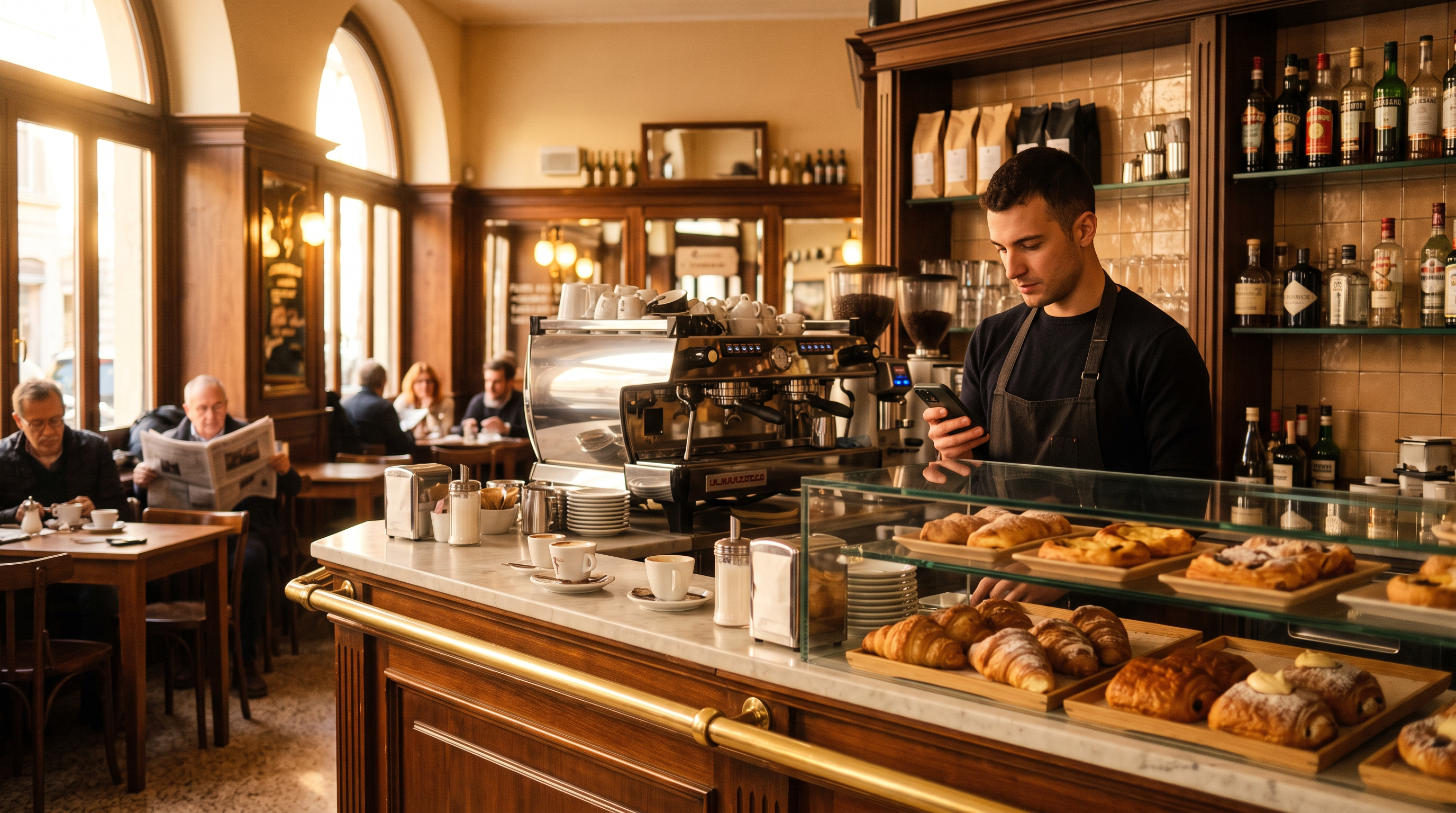 Menu digitale per bar e caffetterie: cosa cambia rispetto al ristorante