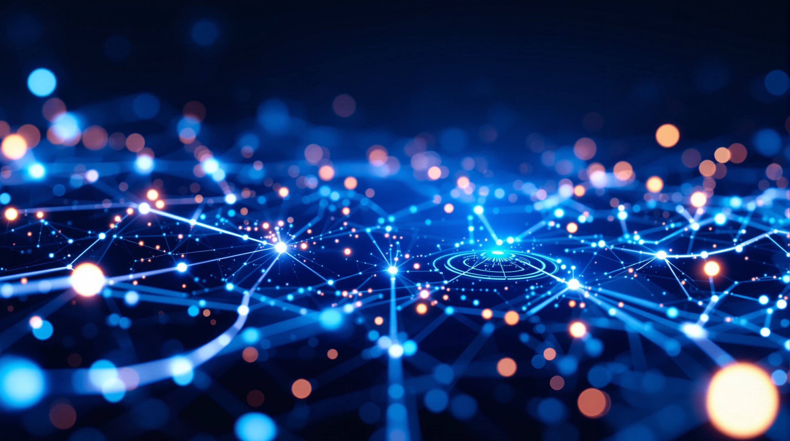 AI automation technology background