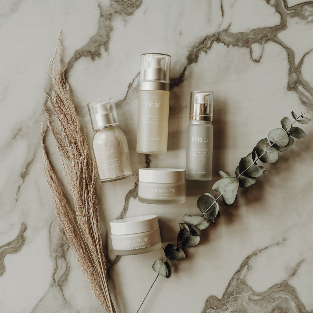 RUBÍ Skincare collection - serums and moisturisers